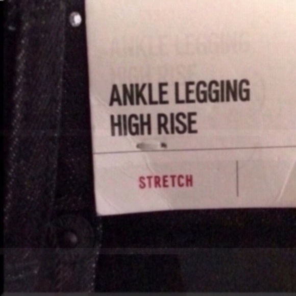 NWT Express Black Ankle Legging High Rise Jeans - Picture 7 of 9